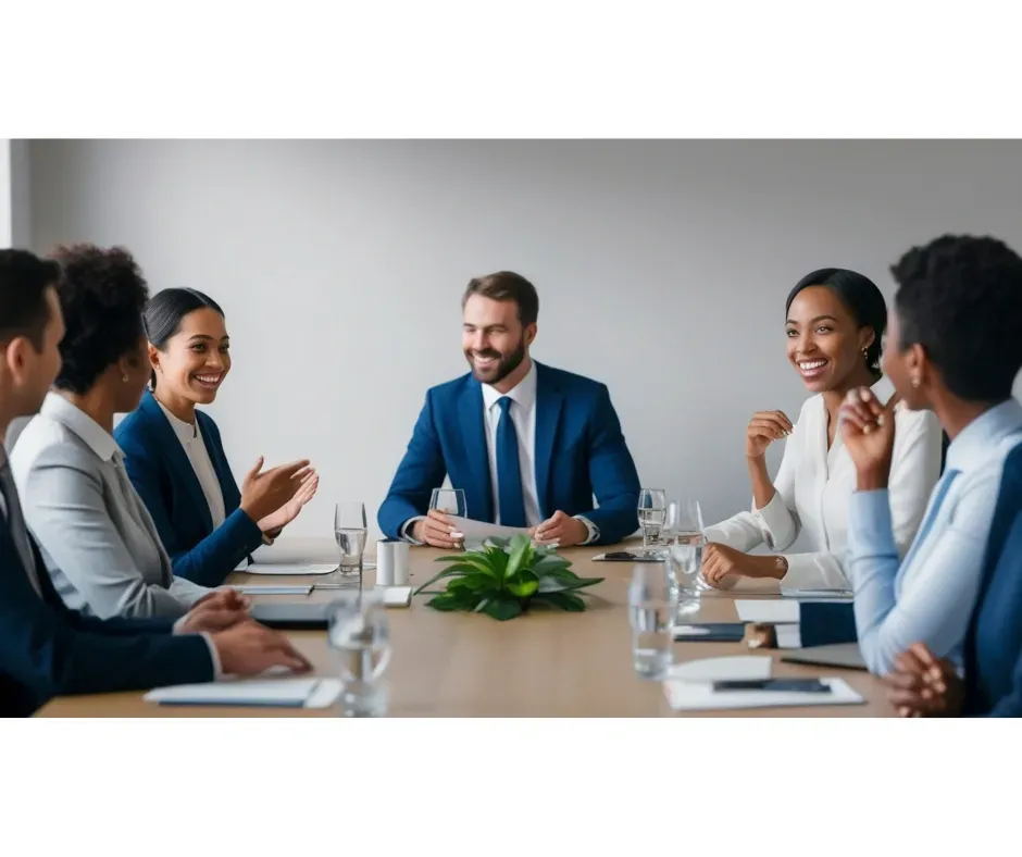 Fractional executive services CFO and COO leadership meeting in Chelmsford Massachusetts with KPI Solutions