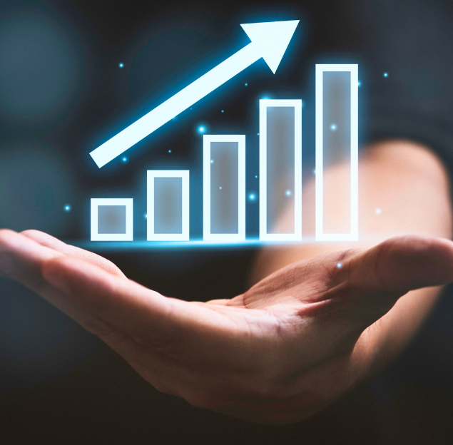 Business growth strategy charts and leadership team planning for operational success with KPI Solutions Chelmsford Massachusetts