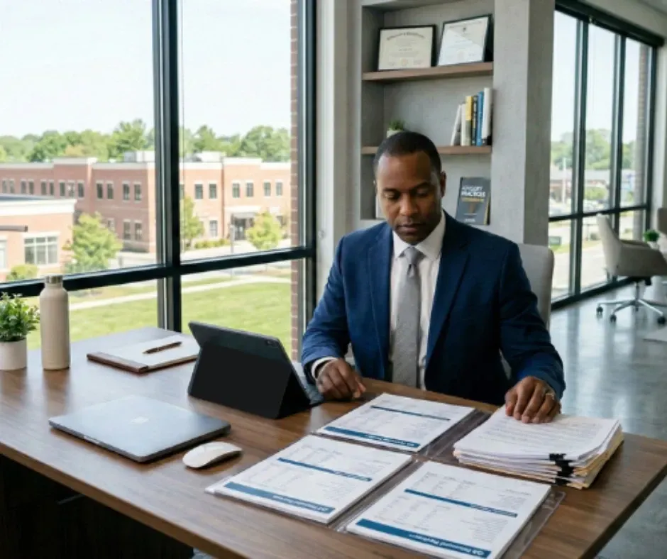 Small business owner celebrating success and growth after partnering with KPI Solutions business advisory in Chelmsford MA