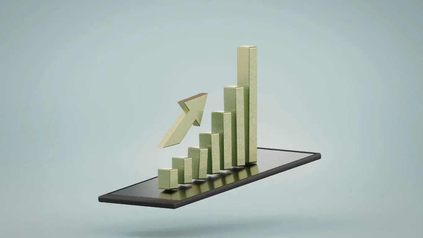 Business growth charts and financial success planning with KPI Solutions small business services Chelmsford Massachusetts