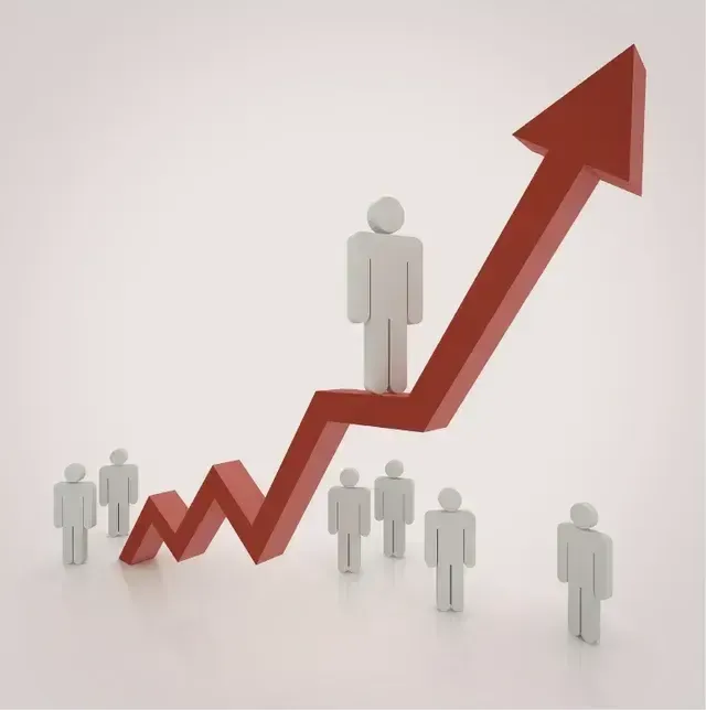 Business growth charts and strategic executive leadership success with KPI Solutions fractional services Chelmsford Massachusetts