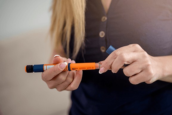 Injection with Insulin Pen — Princeton, WV — Hickman’s Pharmacy