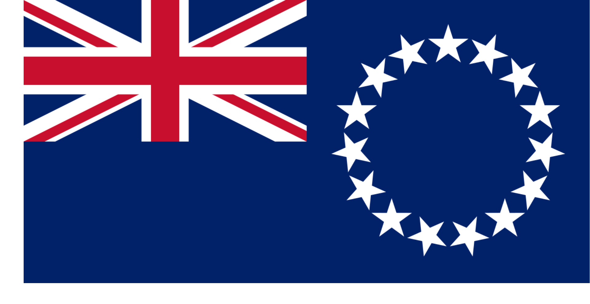 A british flag with a circle of stars on it