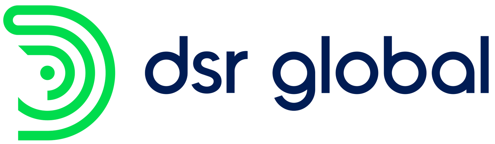 A logo for a company called dsr global.