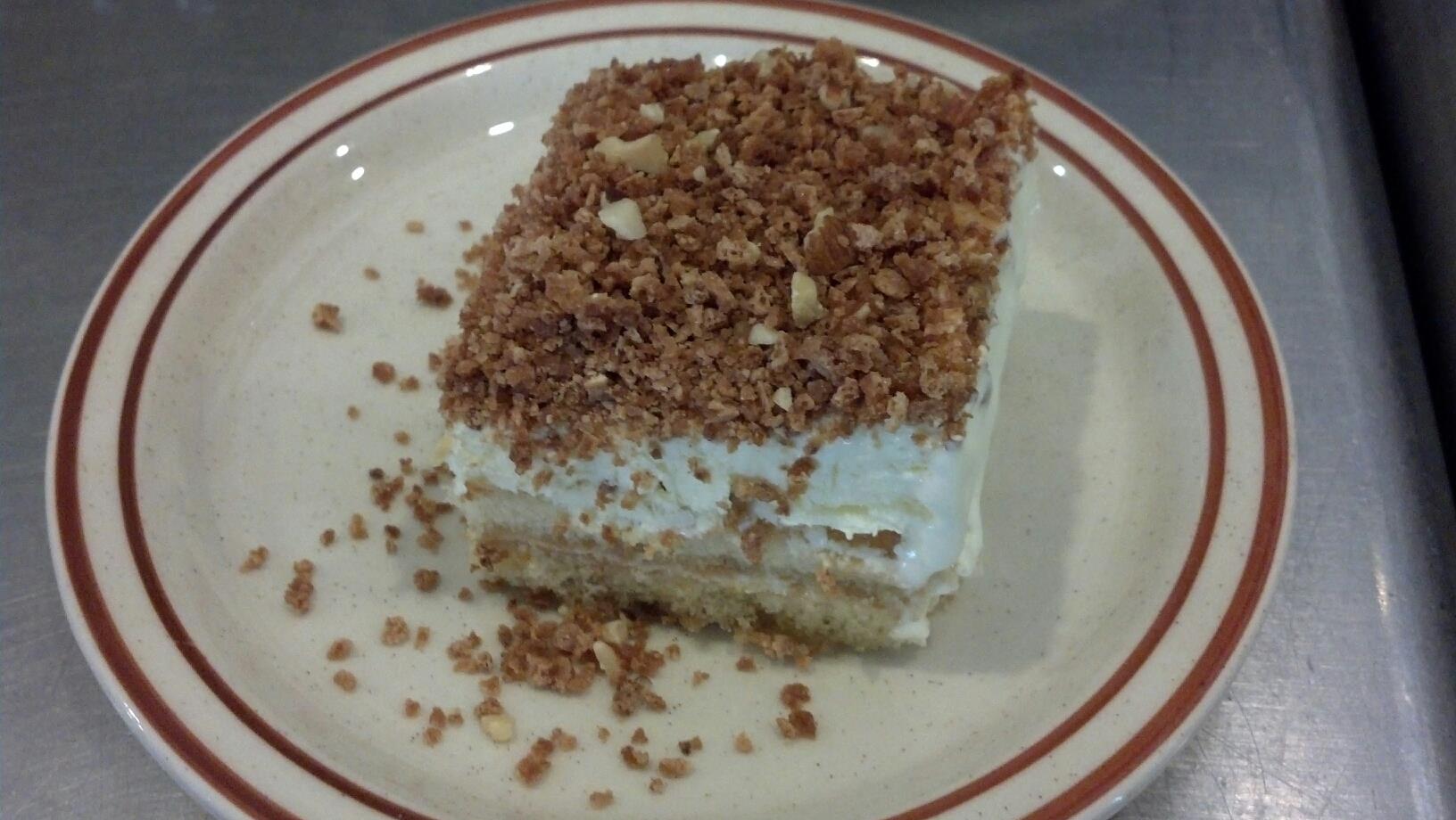 Toasted Almond Cream Cake