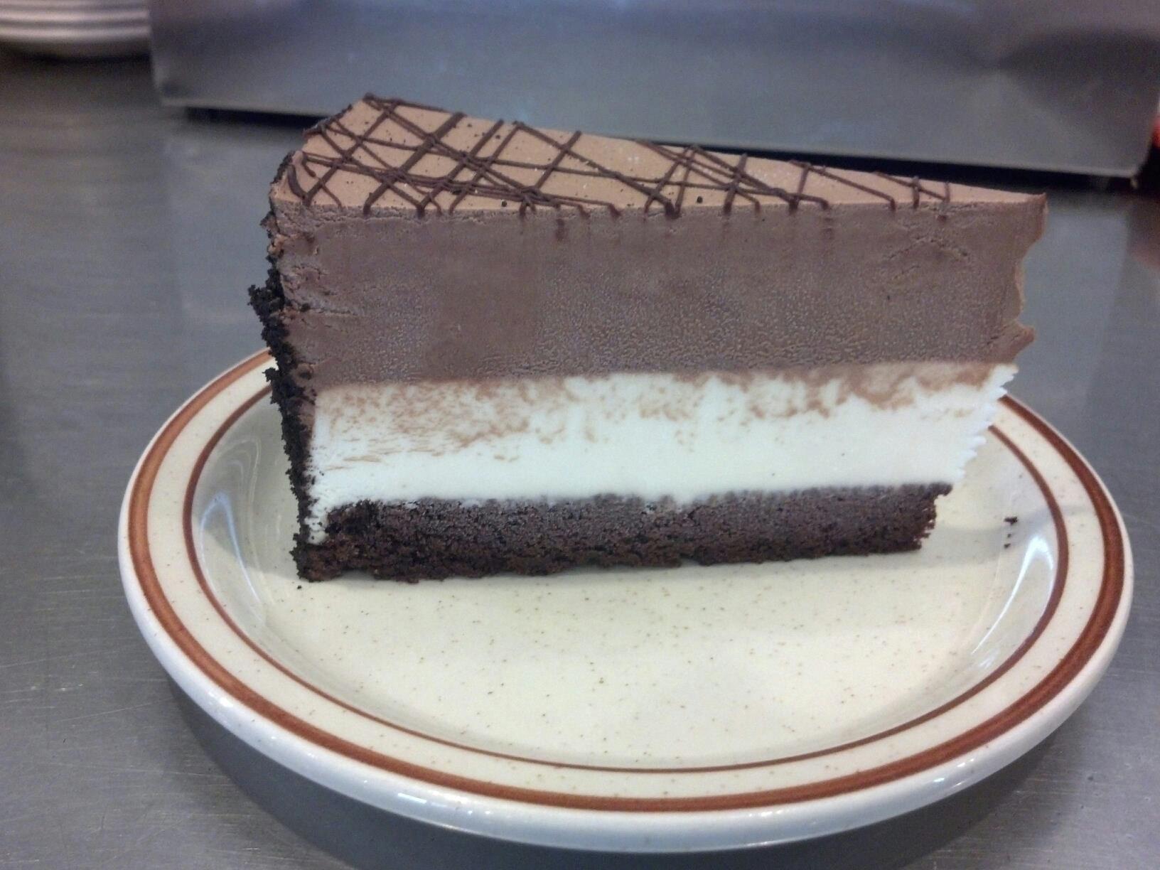 Double Decker Tuxedo Cake