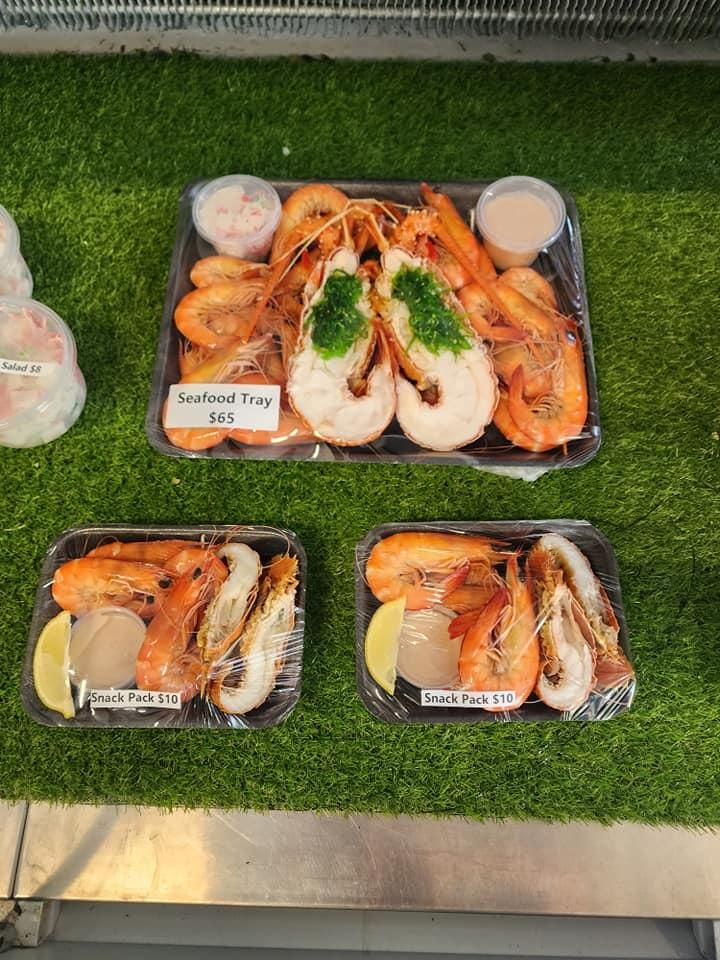 Three Tray Of Shrimp — Swifty's Lismore Seafood Market In Lismore, NSW
