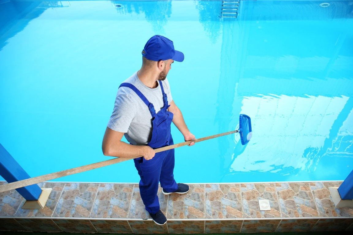 An image of Pool Cleaning in Cypress CA