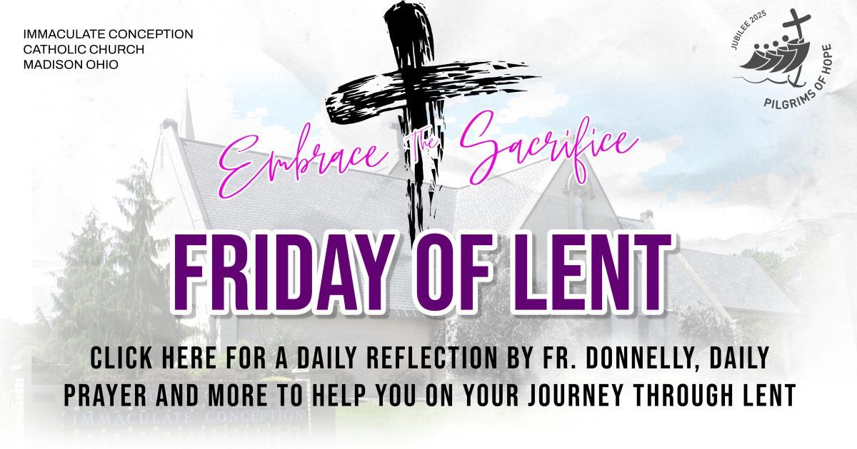 Daily Lenten Reflections - ICC Catholic Church    