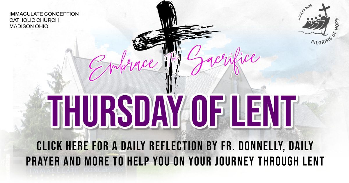 Daily Lenten Reflections - ICC Catholic Church    