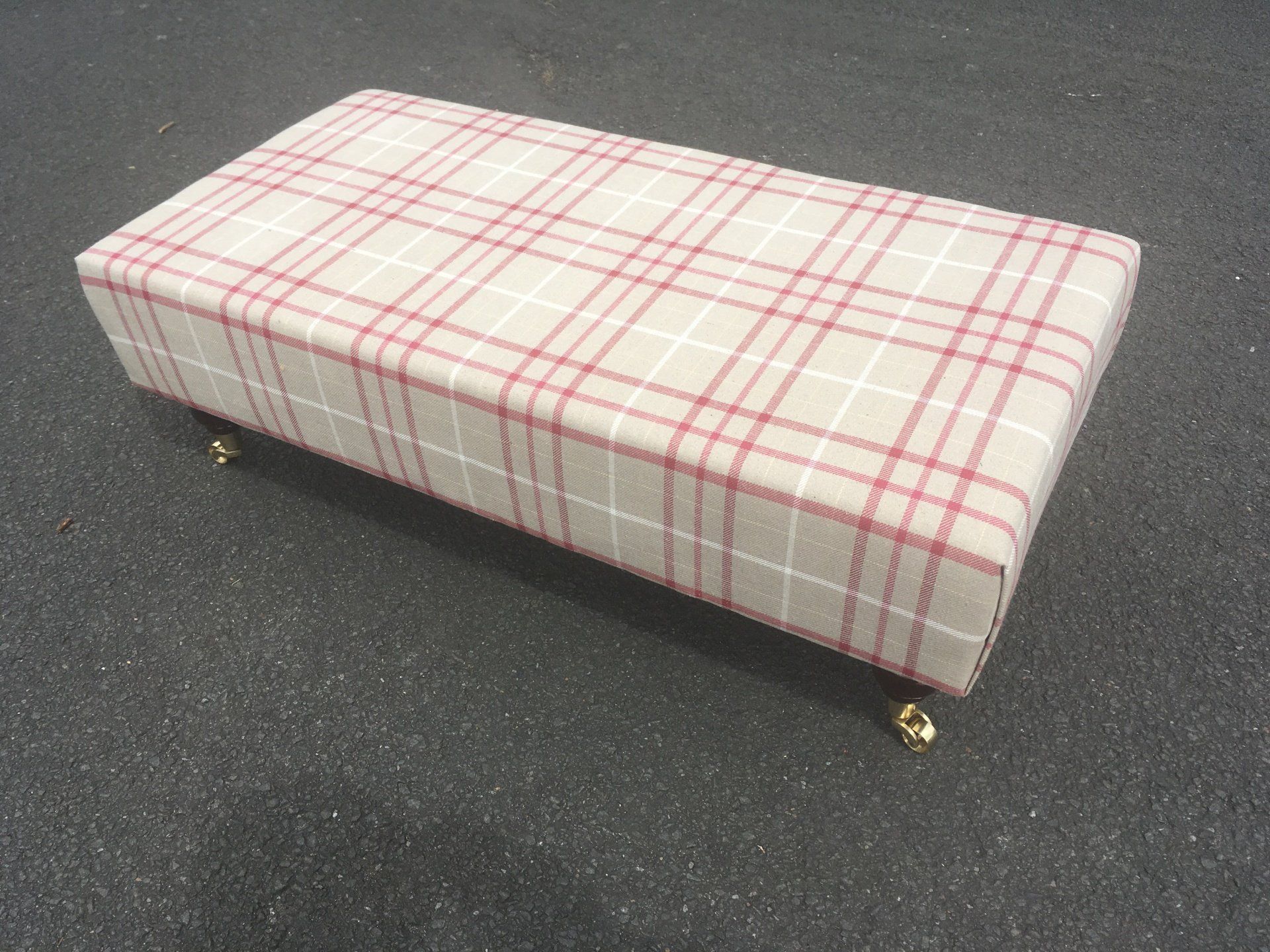 select upholstery foot stool
