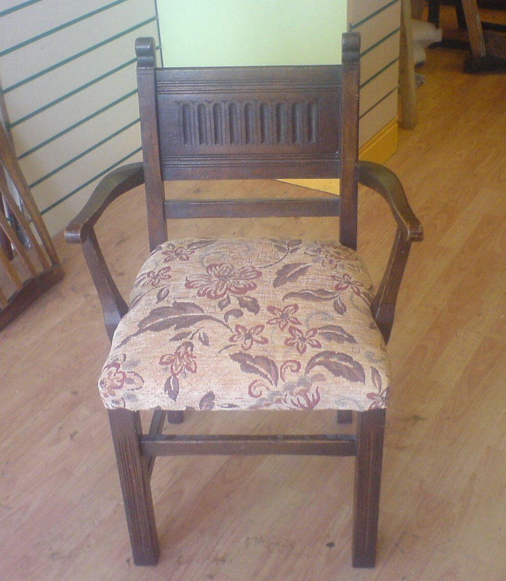 select upholstery dining chair A after