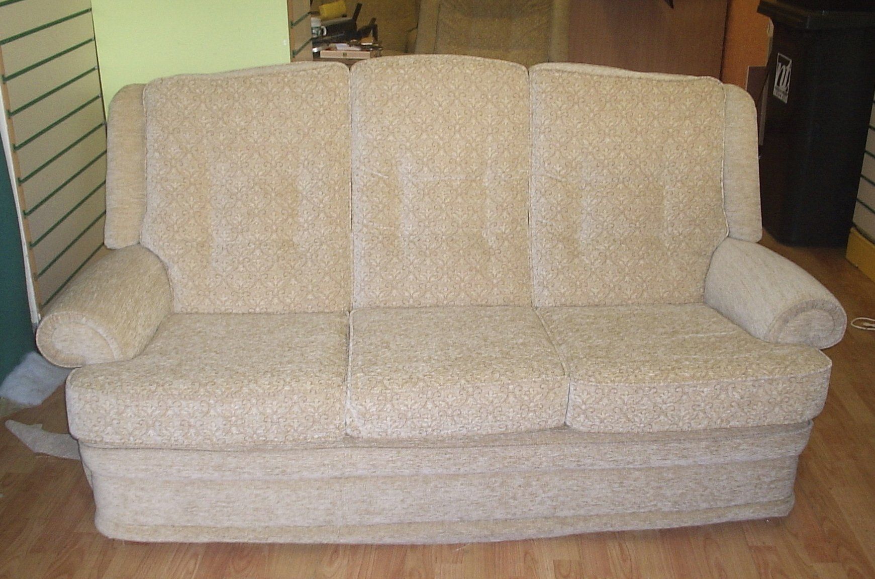 select upholstery sofa b after reupholstery