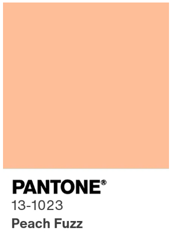 Peach color background
