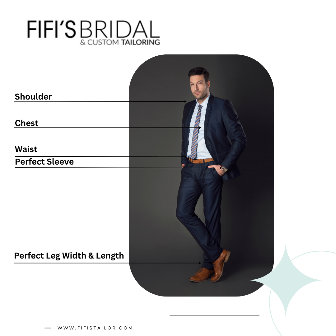 Men's Tailoring at Fifi's Bridal and Custom Tailoring