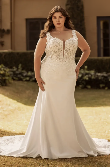 Fifi's Bridal Sophia Tolli Captivating Bridal Gown With Magical Lace Train