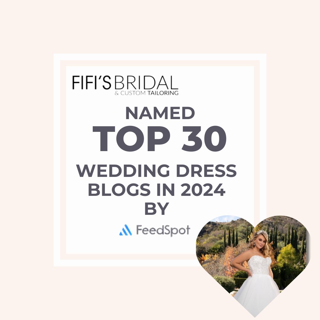 Fifi's Bridal and Custom Tailoring Blog Name Top 30 Blogs and Websites 2024 by FeedSpot