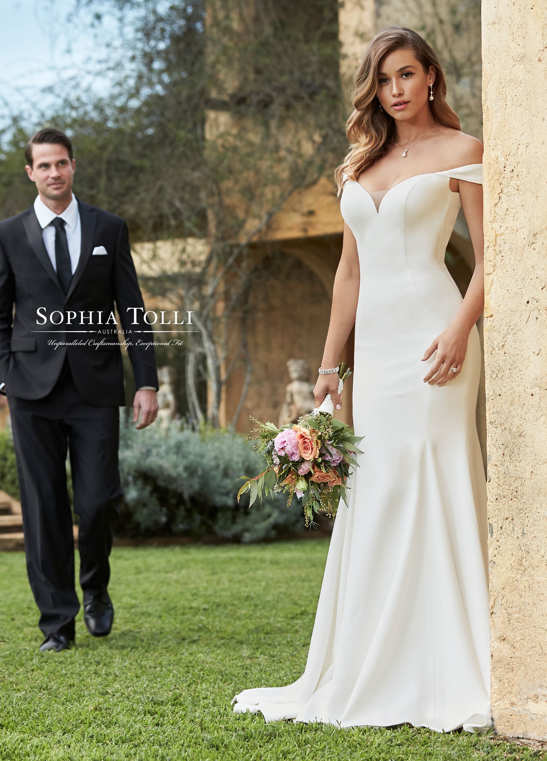 Sophia Tolli Fit and Flare Wedding Dress