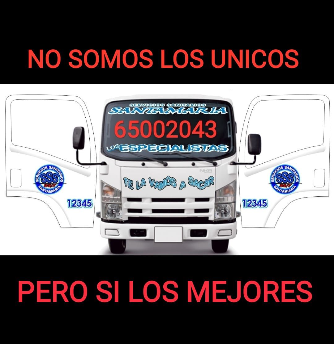 Camion Servicios Sanitarios Santa Maria