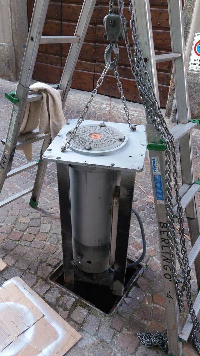 installazione dissuasori