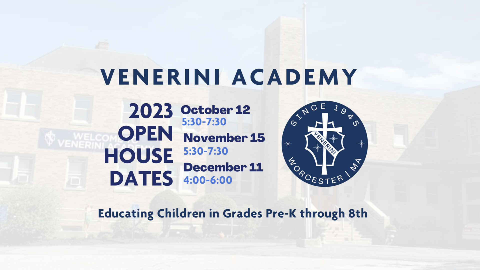 Venerini Academy Open House