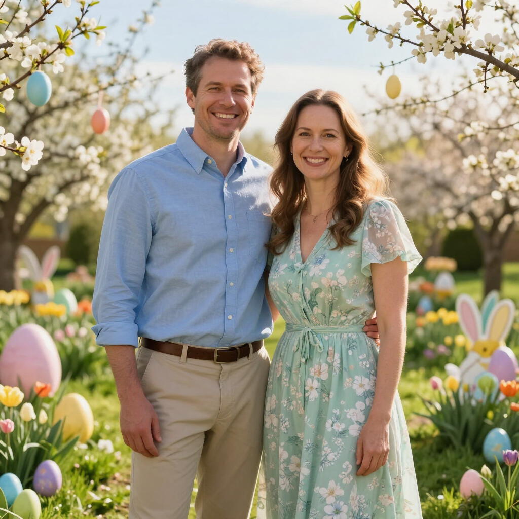 Happy family portrait