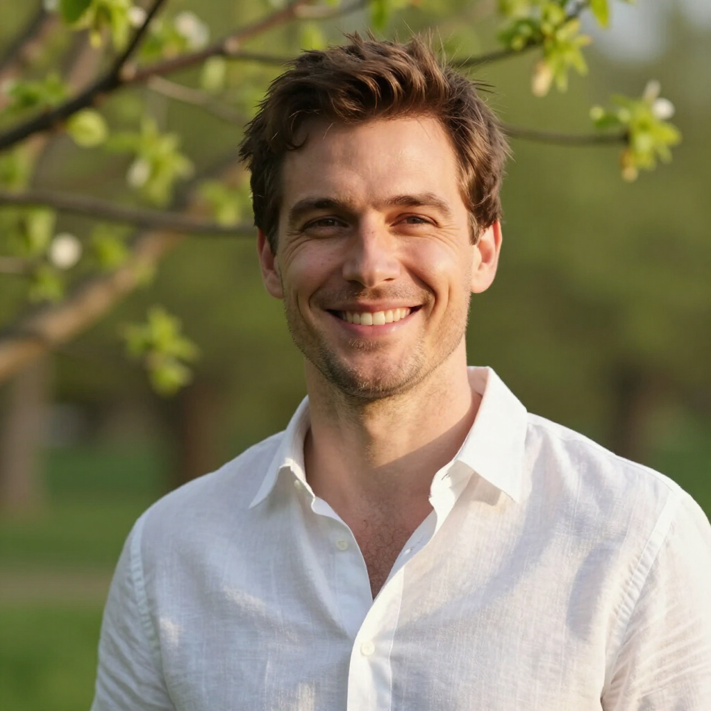 Customer testimonial portrait