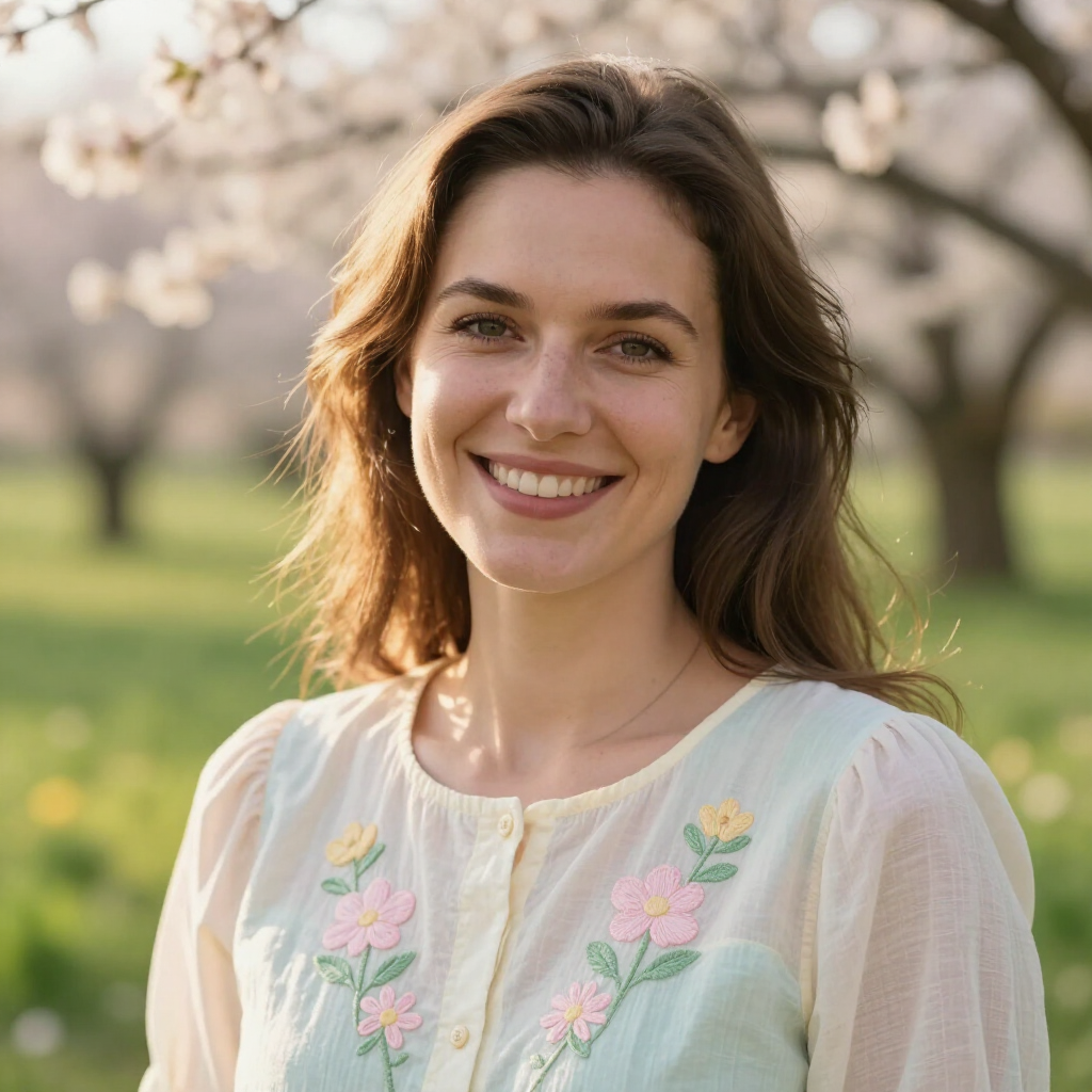 Customer testimonial portrait