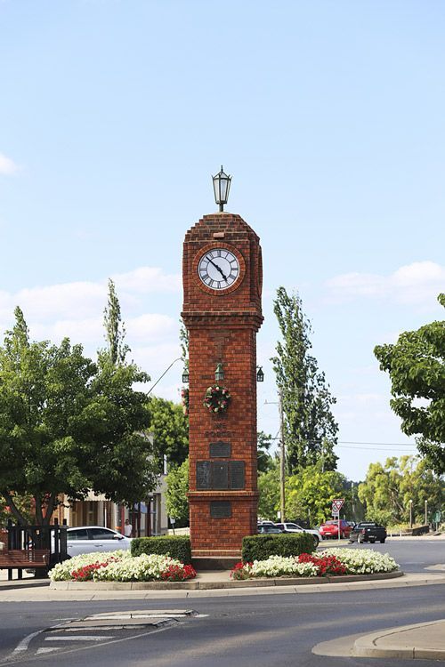 View at Mudgee Memorial Clock — Painters Near Me in Australia