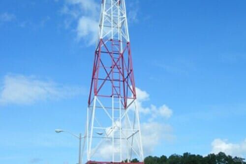 Commercial Painting — Patrick Henry Light Tower in Newport News, VA
