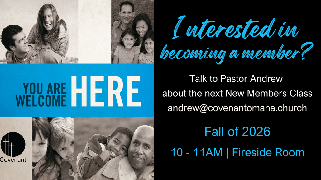 New Members — Omaha, NE — Covenant Presbyterian Church