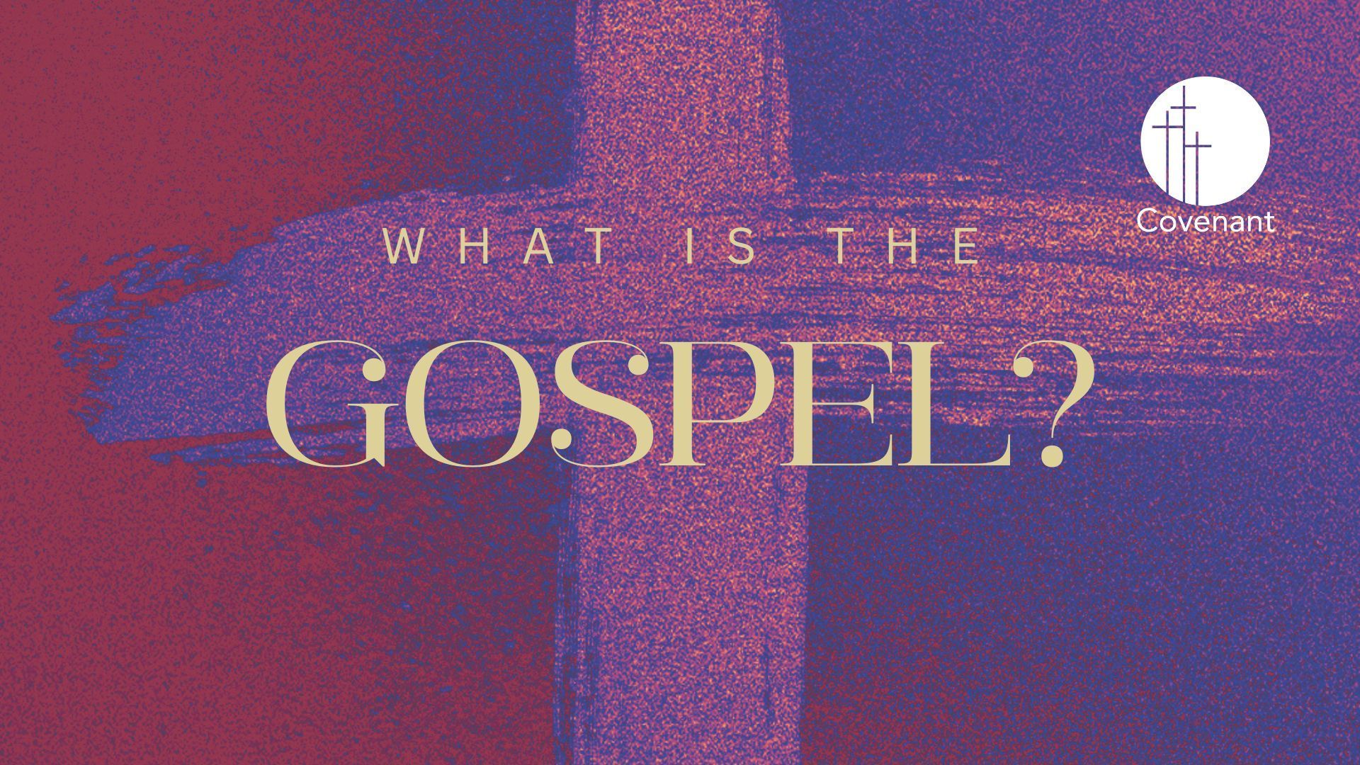 What is the Gospel sermon series
