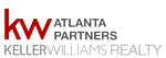 Red letter K & W  of Keller Williams Atlanta Partners logo 
