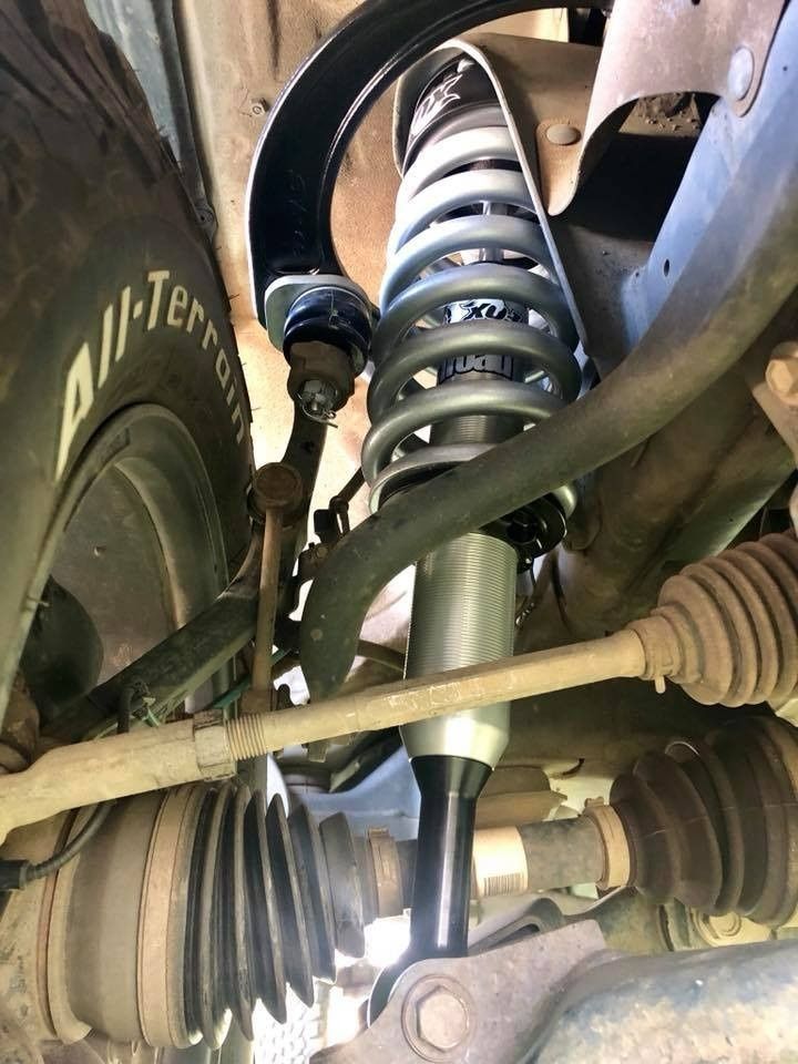 Close-Up of A Vehicle's Suspension System with A Coilover Shock Absorber — S&P Complete Automotive in Port Macquarie, NSW