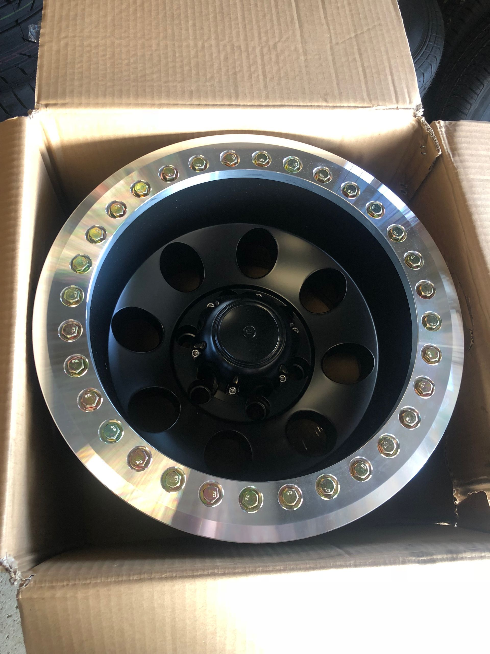 Black Tire and Wheel Assembly with A Fuel Rim — S&P Complete Automotive in Port Macquarie, NSW