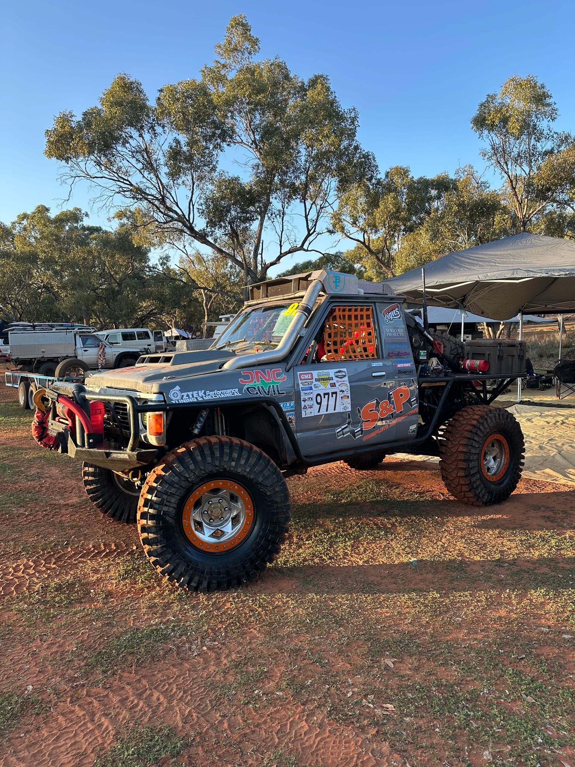 Pickup Truck with Black Bull Bar, Spotlights, and Large Tires — S&P Complete Automotive in Port Macquarie, NSW