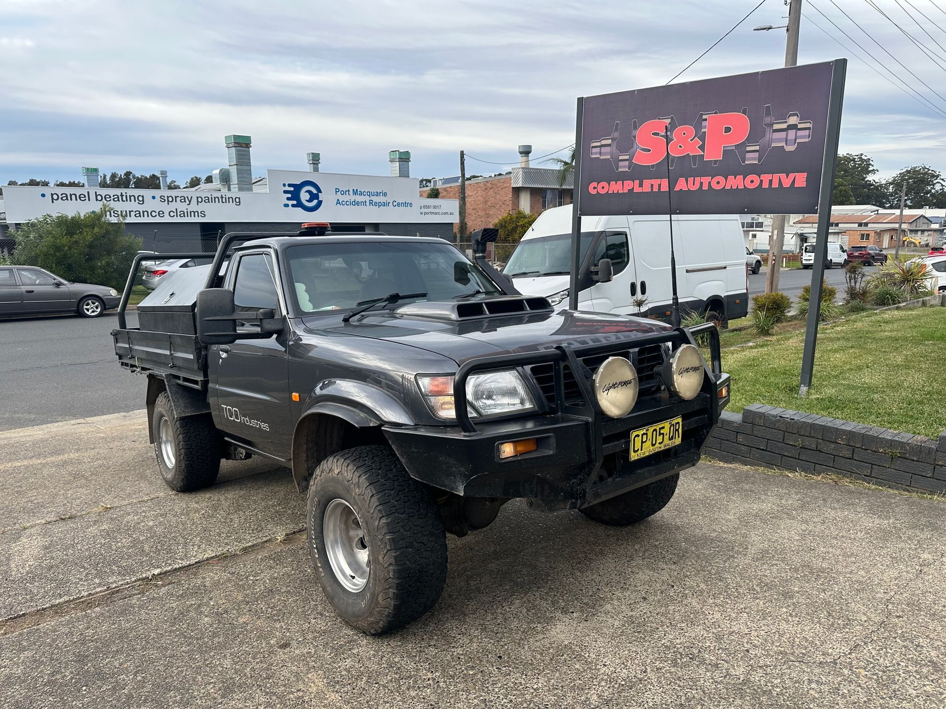4WD in front of the shop — S&P Complete Automotive in Port Macquarie, NSW