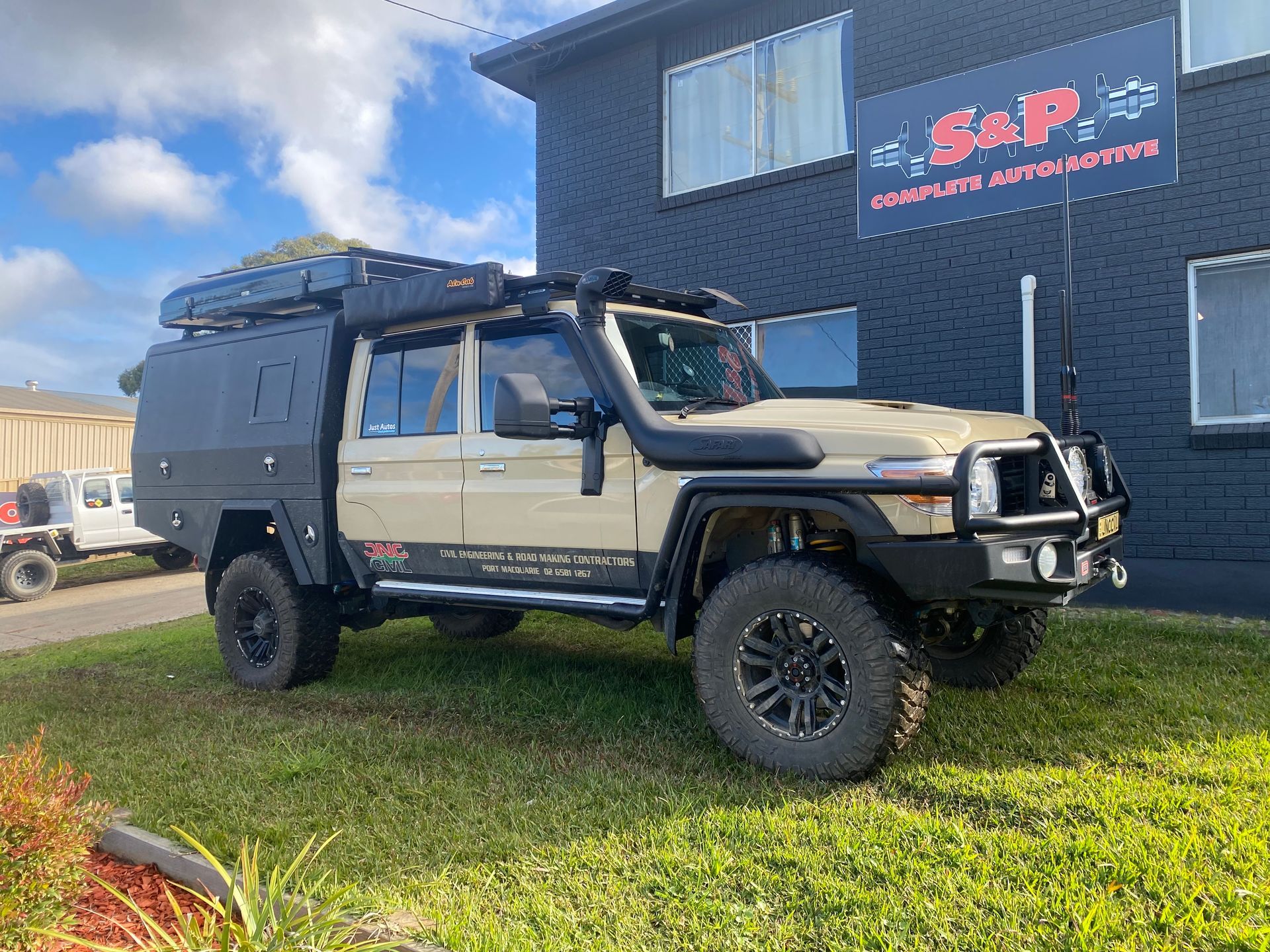 Truck in front of Auto Repair Shop — S&P Complete Automotive in Port Macquarie, NSW