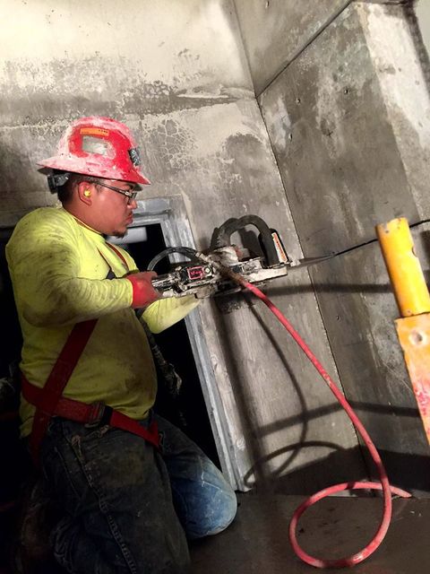 Wall Cutting — Cutting Of Concrete in Hutto, TX