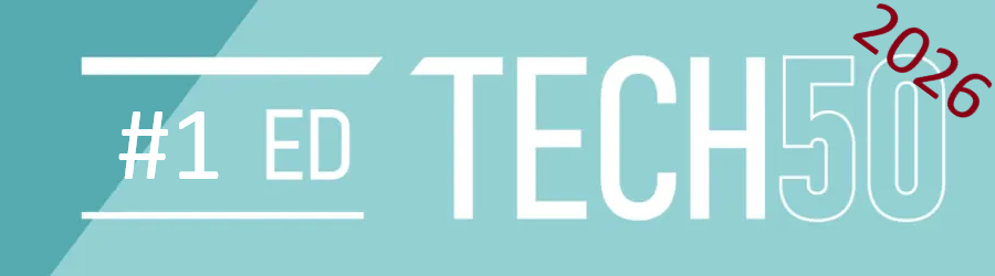 Ranked #1 in the 2026 EdTech 50 – UK’s most innovative education tech creators for 2026