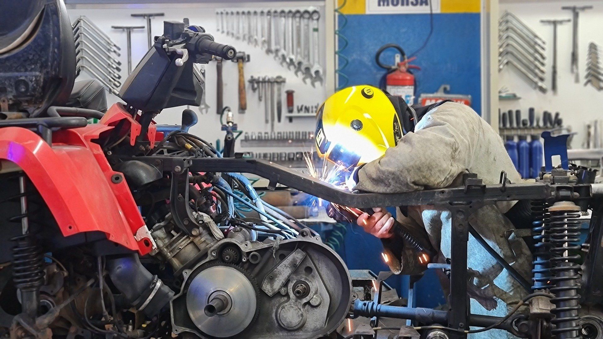 Soldas Especiais para Motocicletas na LR Motos Oficina Especializada