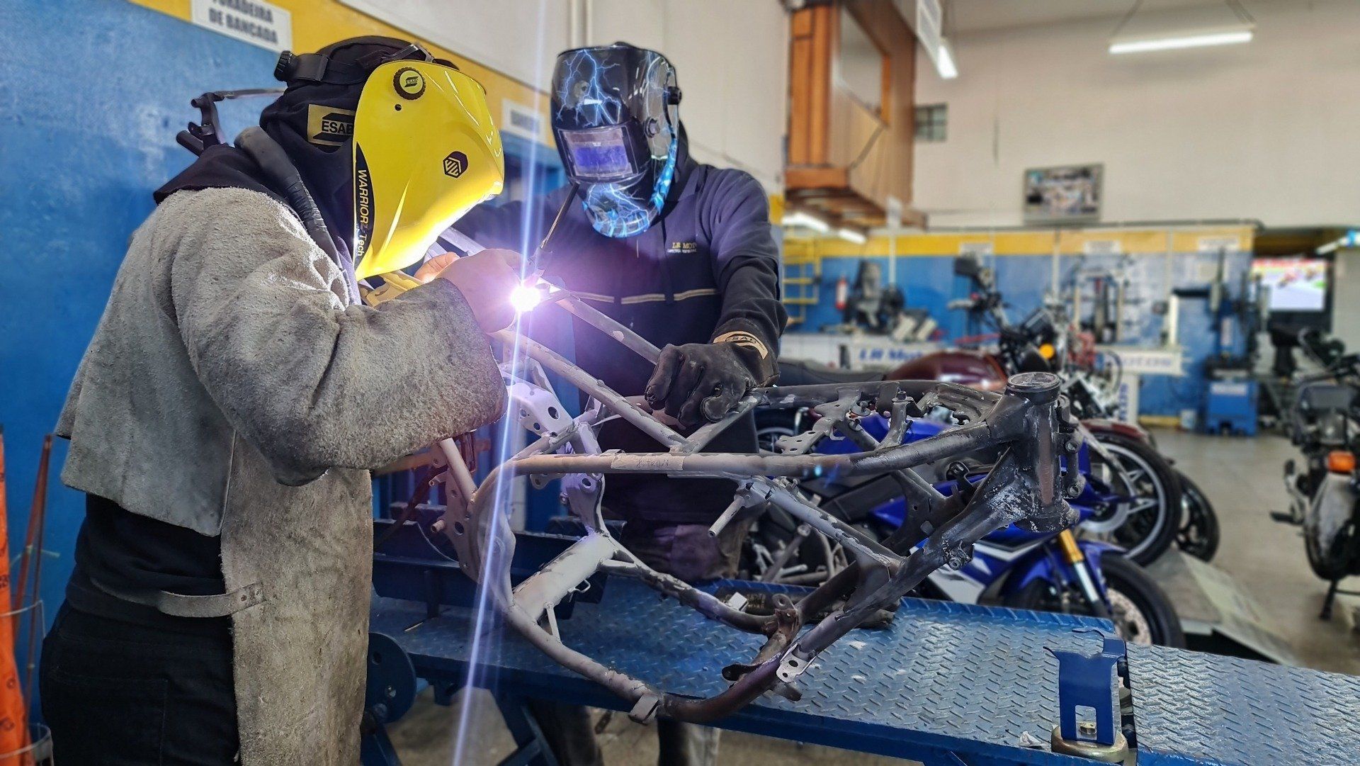 Soldas Especiais para Motocicletas na LR Motos Oficina Especializada