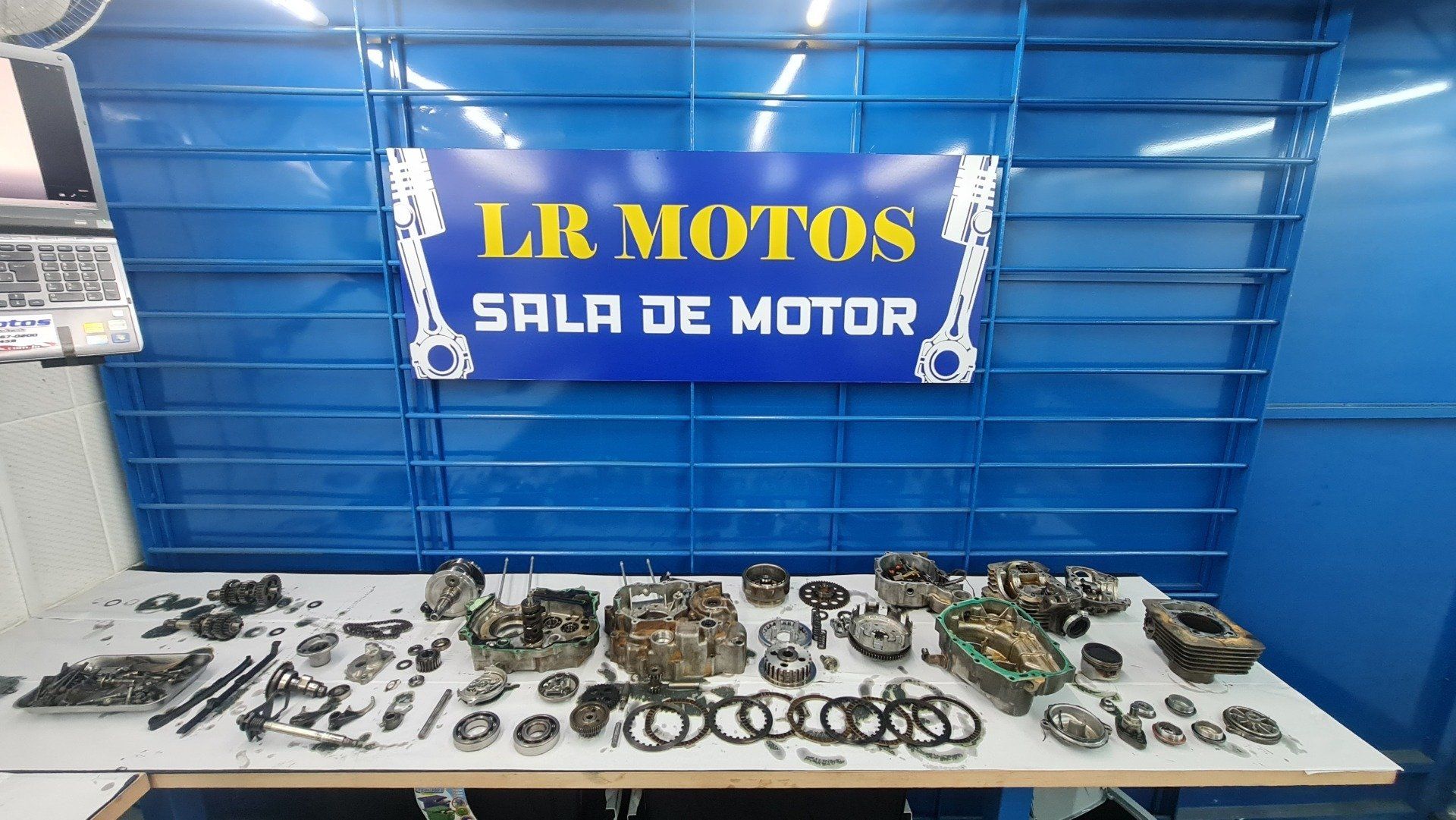 Manutenção em Motores de Motos na LR Motos Oficina Especializada
