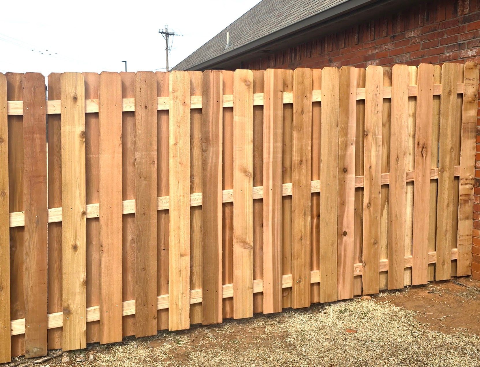 Shadow Box Fence