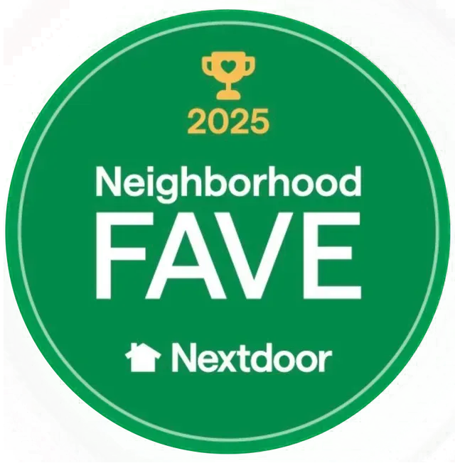 NARI CotY 2023 Awards Atlanta logo. Features blue and gray text, two house silhouettes, and the NARI logo.