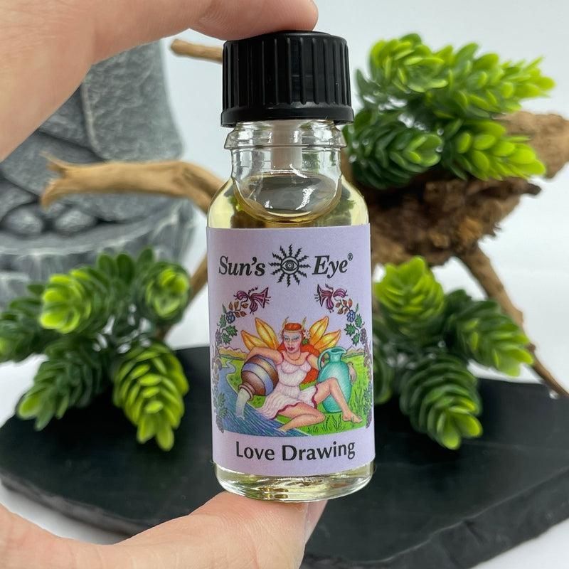 Hand holding a small bottle of 