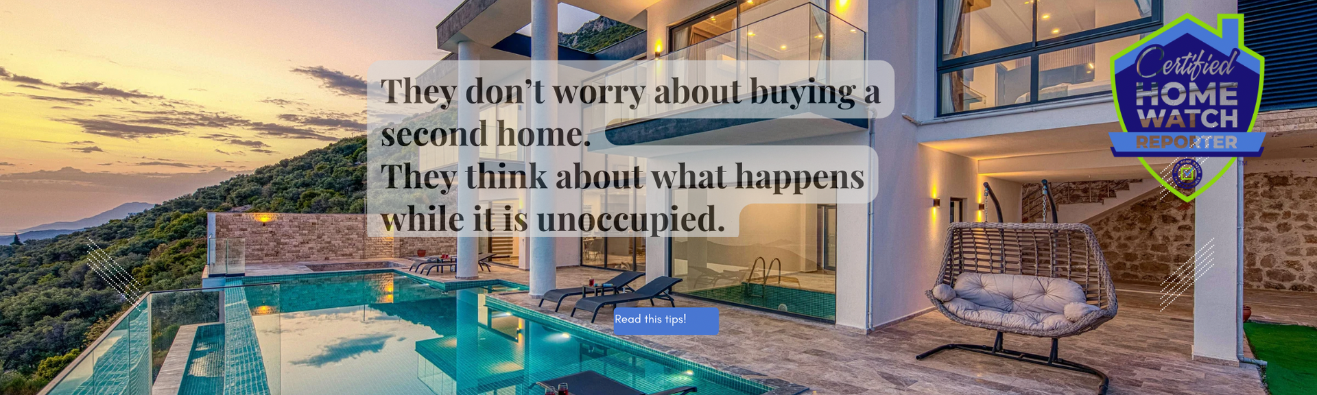 Luxury home with a view