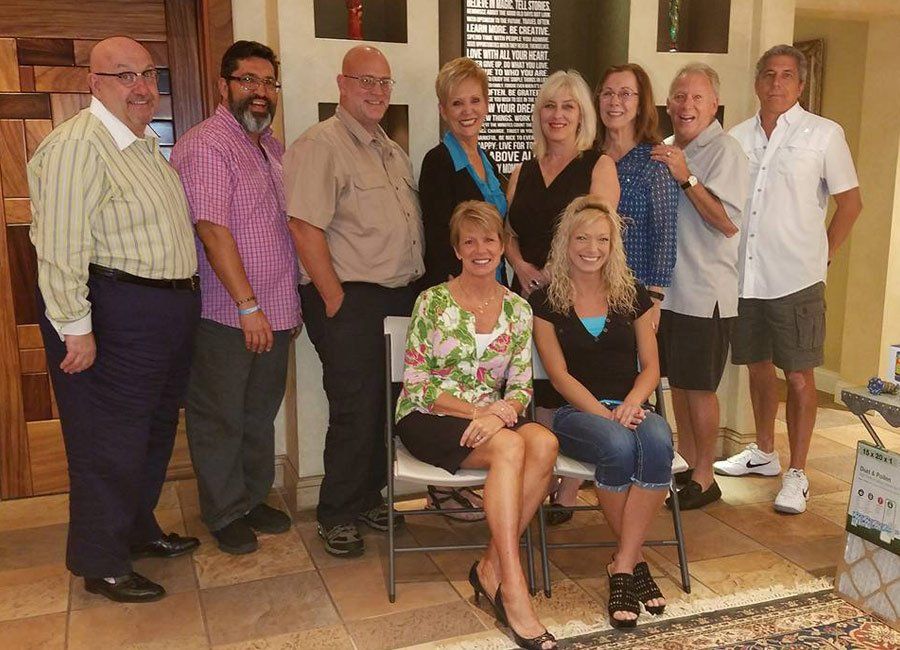 Diane Pisani and Trainees Posing for a Picture — Naples, FL — Home Watch Academy