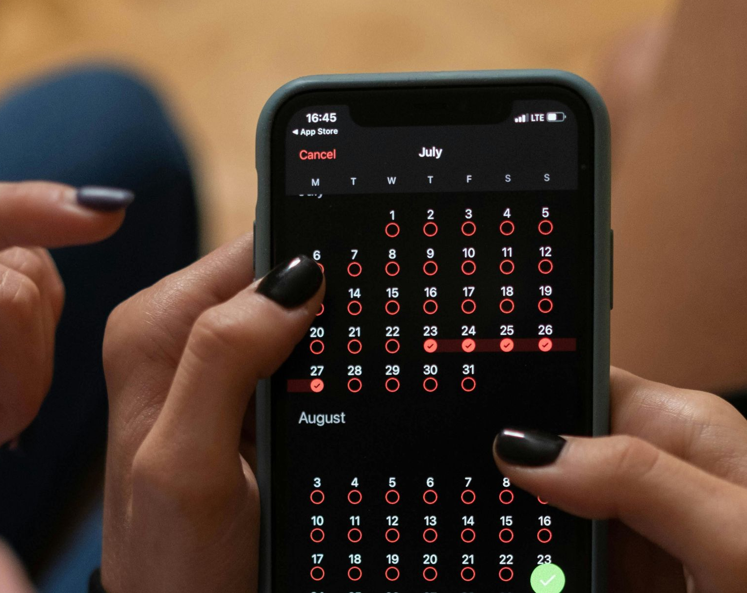 A graphic for booking systems