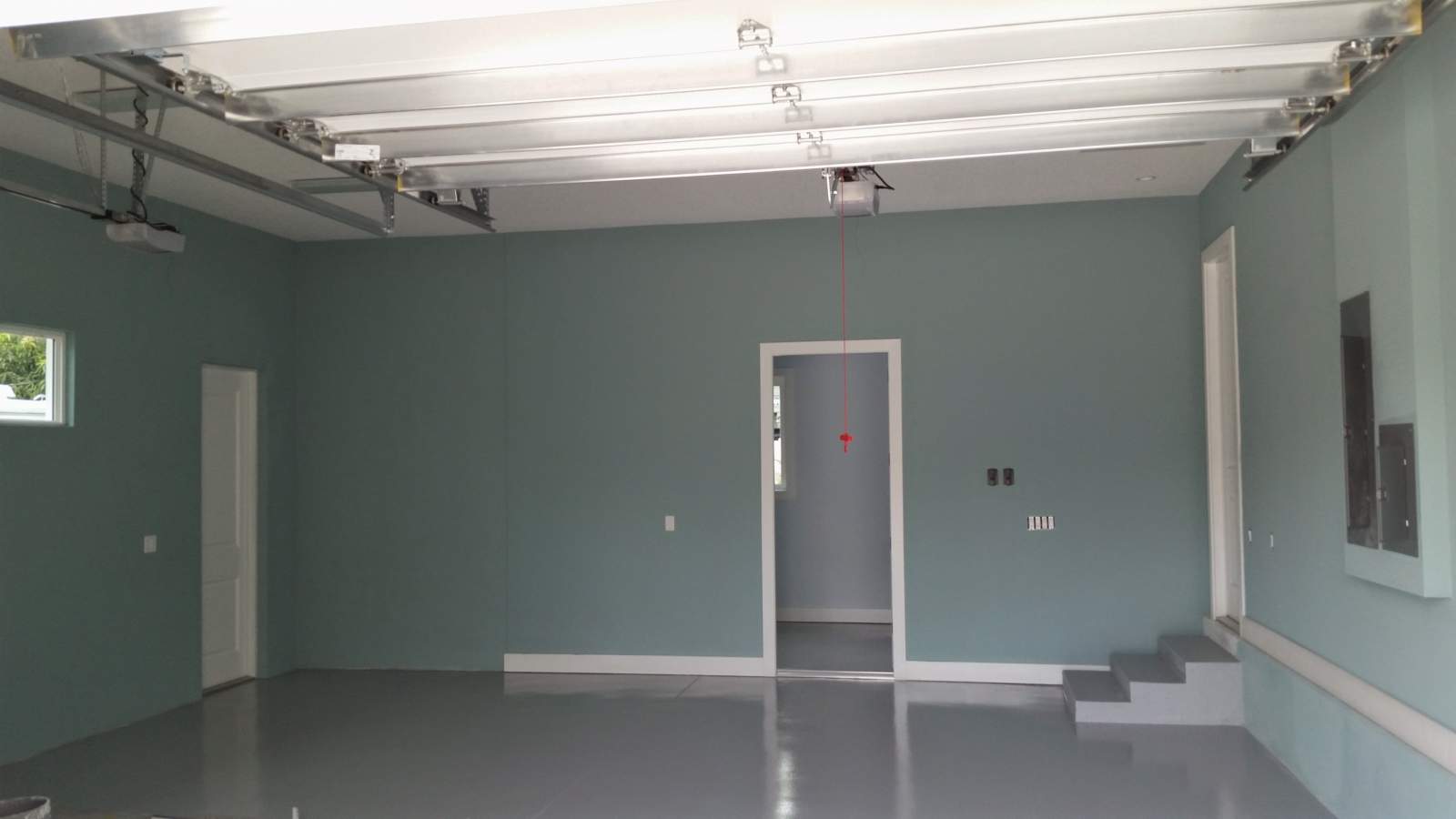 Inside of the Painted Garage — Vero Beach, FL — Bucio Painting Inc.